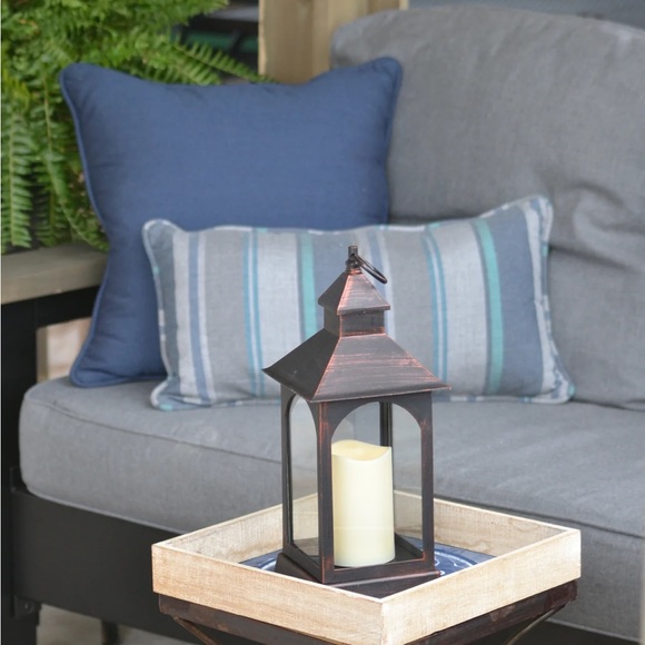 Rustic LED lantern - Picture 4 of 5